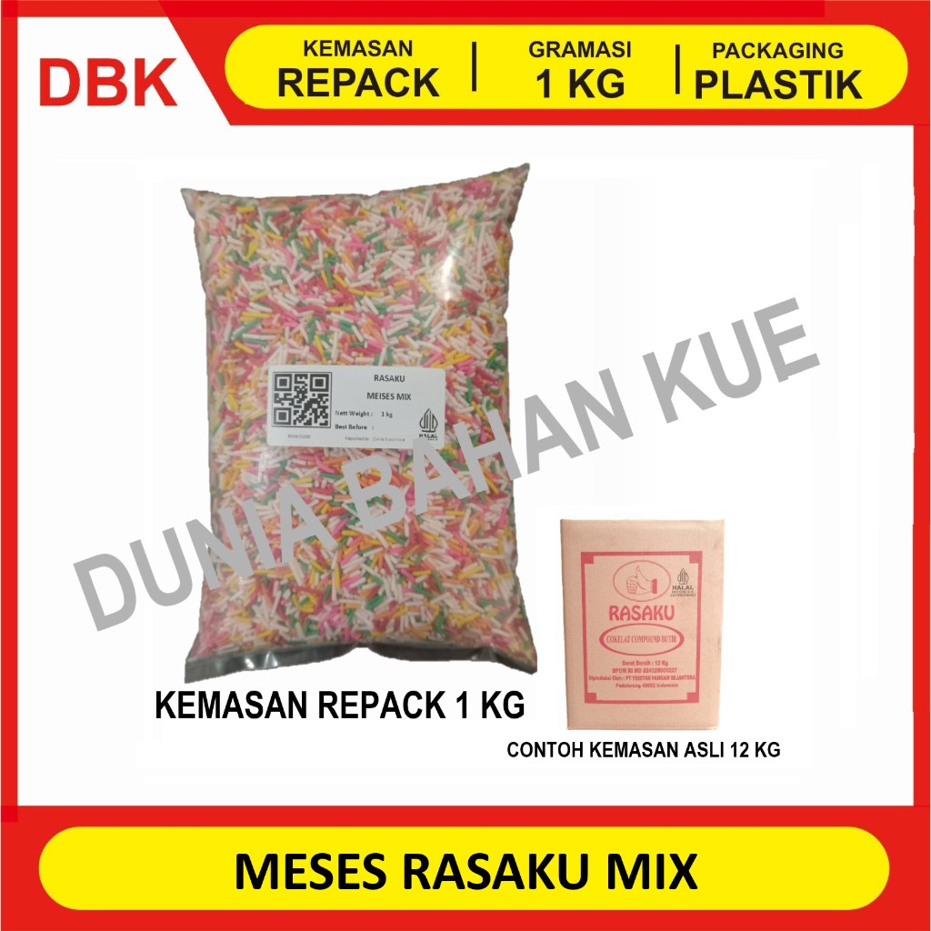 

MEISES / MESES / SERES / CERES WARNA WARNI || 1 KG