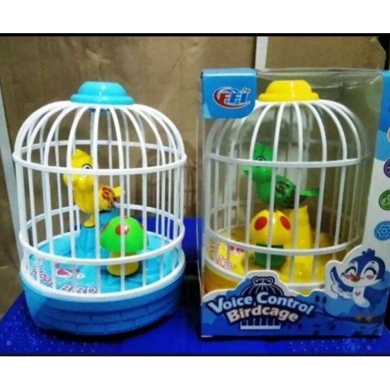 Mainan burung sangkar mainan burung bisa bunyi dan bersuara