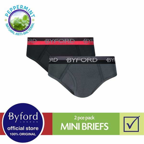 Byford Celana Dalam Pria Mini Brief 2 warna / pack -PBYB16M2S