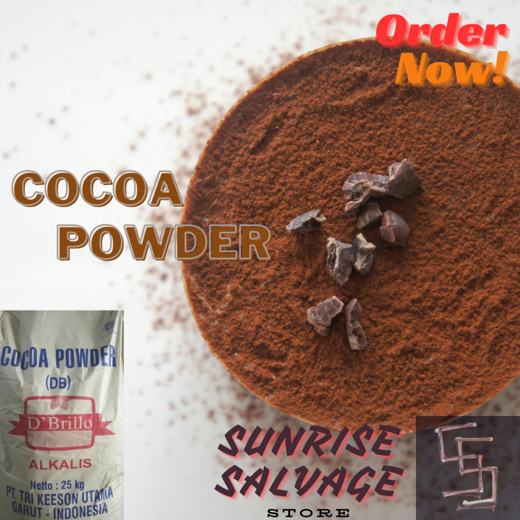 

Coklat Bubuk Dbrillo | D'brillo Cocoa Powder / Good Quality (500 gram - 1kg) REPACK