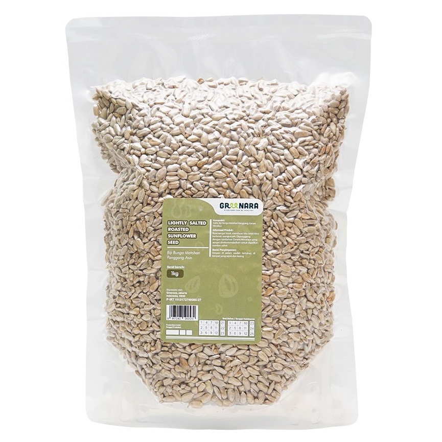 

KODE PRODUK ZKIAL8464 Lightly Salted Roasted Sunflower Seed 1Kg Kuaci Panggang Asin