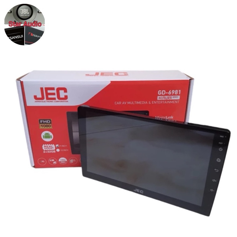 Headunit Android 9inch JEC Audiobank TV mobil android d G8J2
