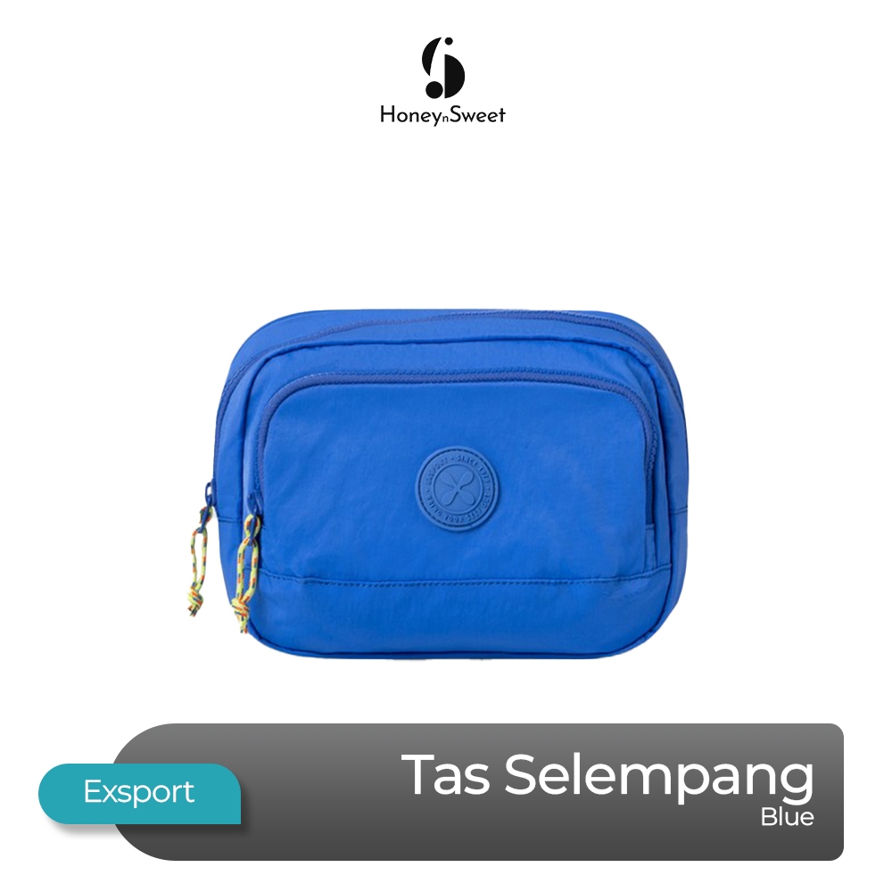 Tas Selempang Exsport Carry All Waist Bag Tas Pinggang Wanita - Blue Biru