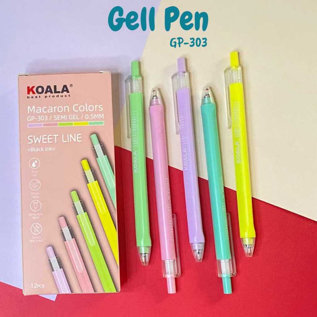 

Bolpoin Gel Tinta Hitam