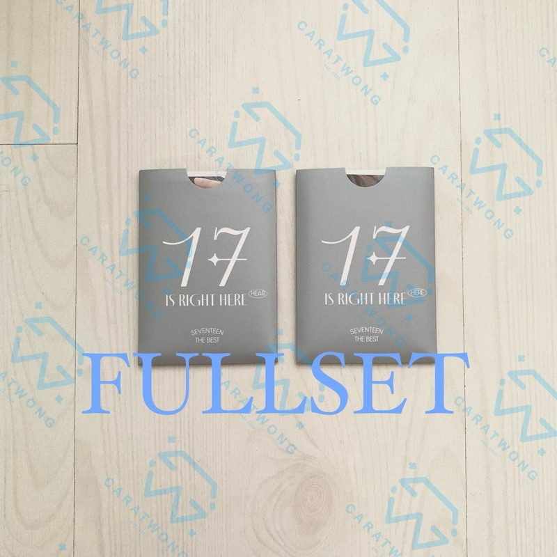 [READY STOCK] FULLSET OT13 PC Set SEVENTEEN 17 is Right Here (Hear/Here)