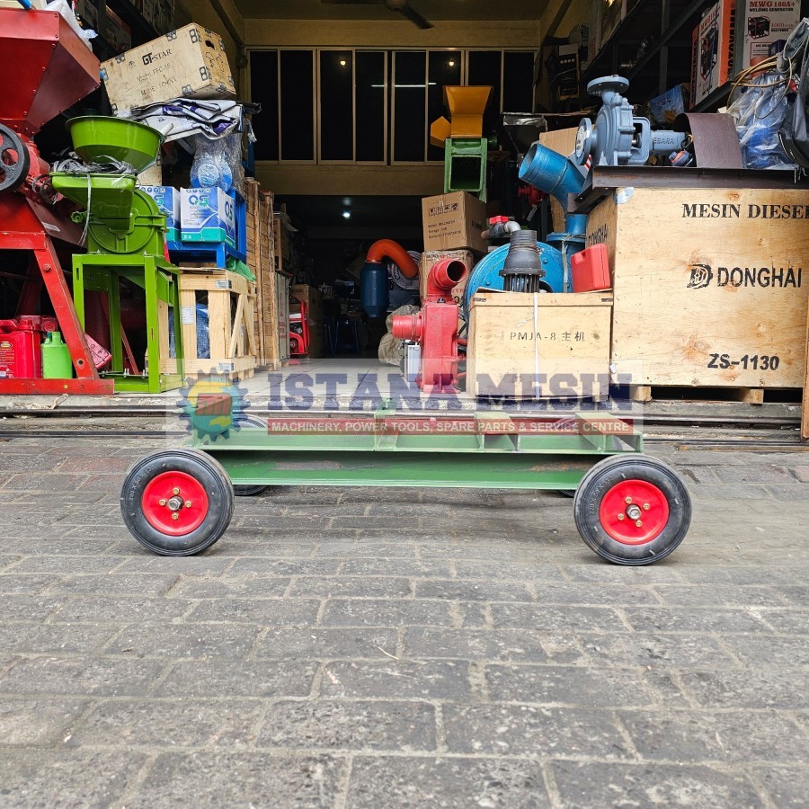 CHASIS RANGKA KAKI UNIVERSAL MESIN DIESEL POMPA DINAMO GENERATOR + RODA