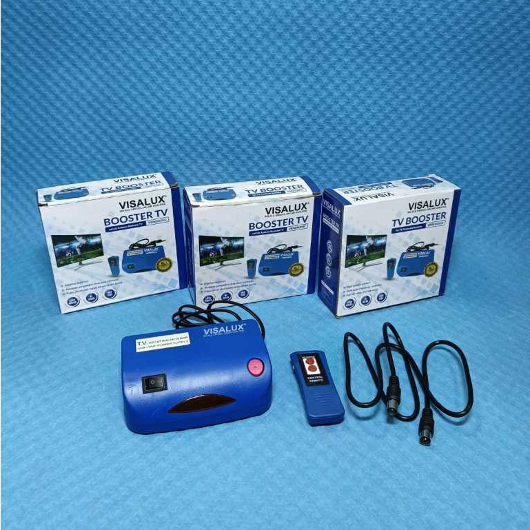 hot product booster tv antena remot visalux / booster penguat sinyal antena remot