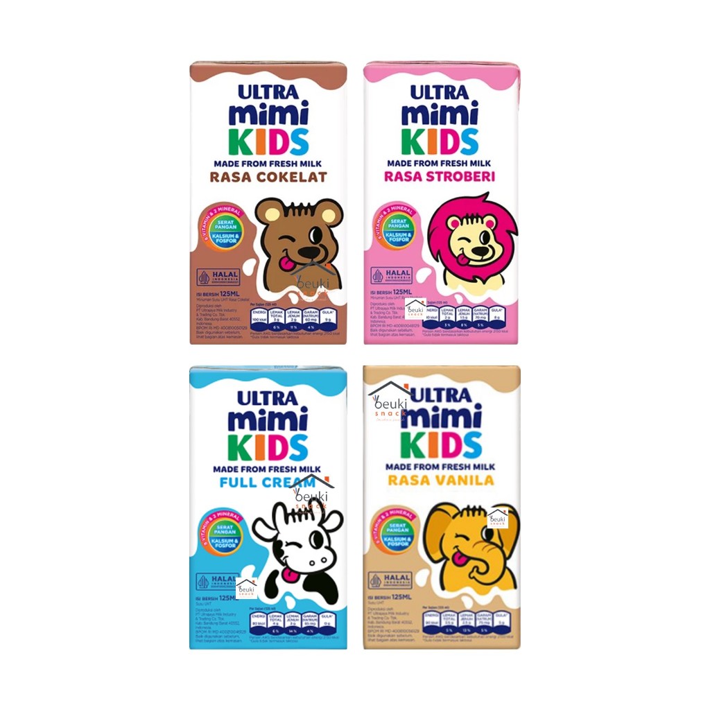 

Ultra Milk Mimi Kids Minuman Susu UHT untuk Anak Berbagai Varian Pilih Rasa