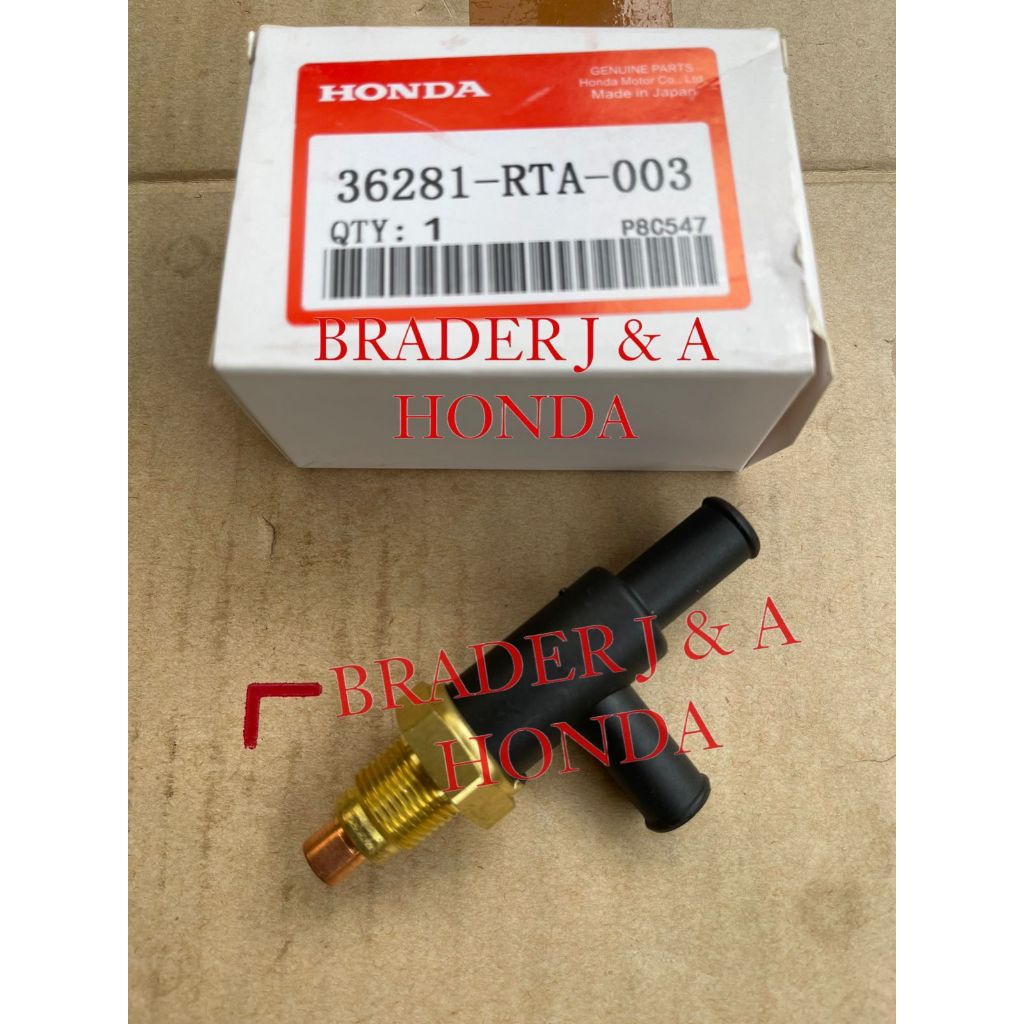 AIR CONTROL ASSIST VALVE SOLENOID UDARA CIVIC FD1 FD3 2000 ODYSSEY RB1 RB3 CRV GEN 3 RE1 RE3 2400 CC