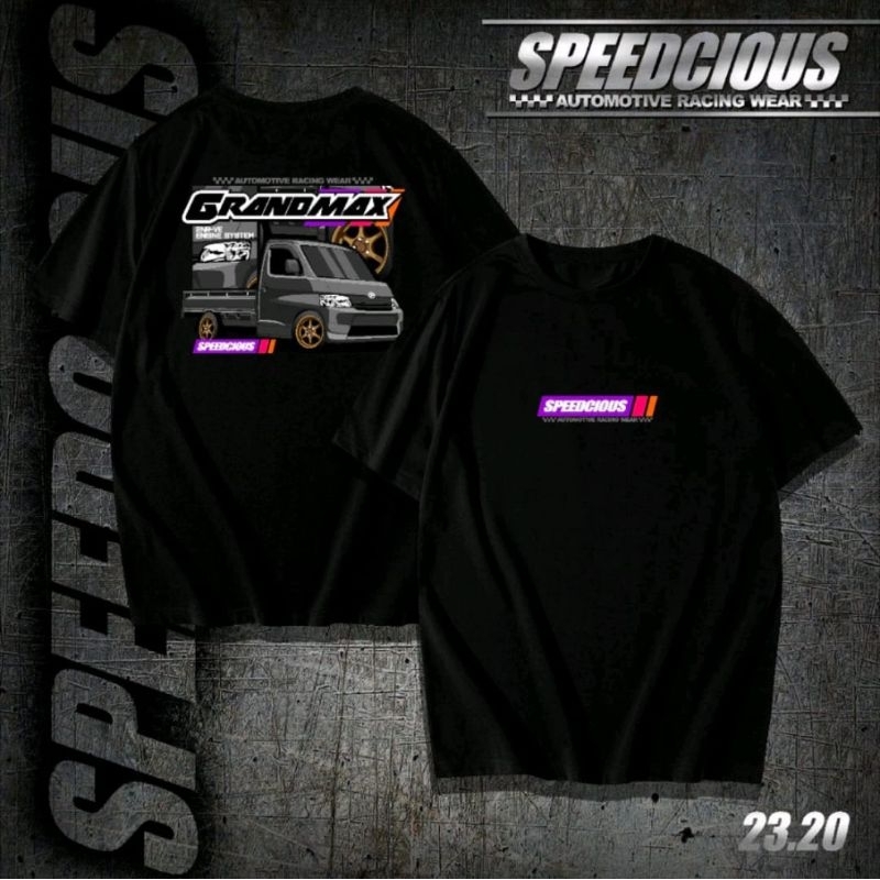 KAOS GRANDMAX PICKUP DEPAN BELAKANG