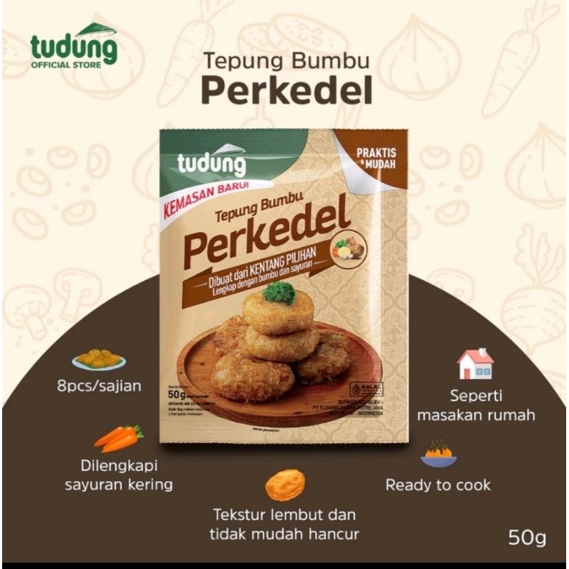 

Alai868 Tudung Tepung Bumbu Perkedel 50g