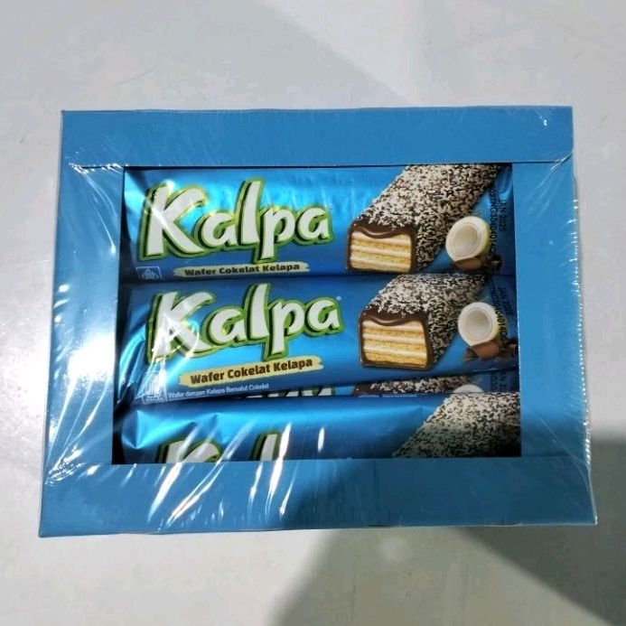 

Kalpa wafer coklat kelapa Box isi 12pcs X 24gr