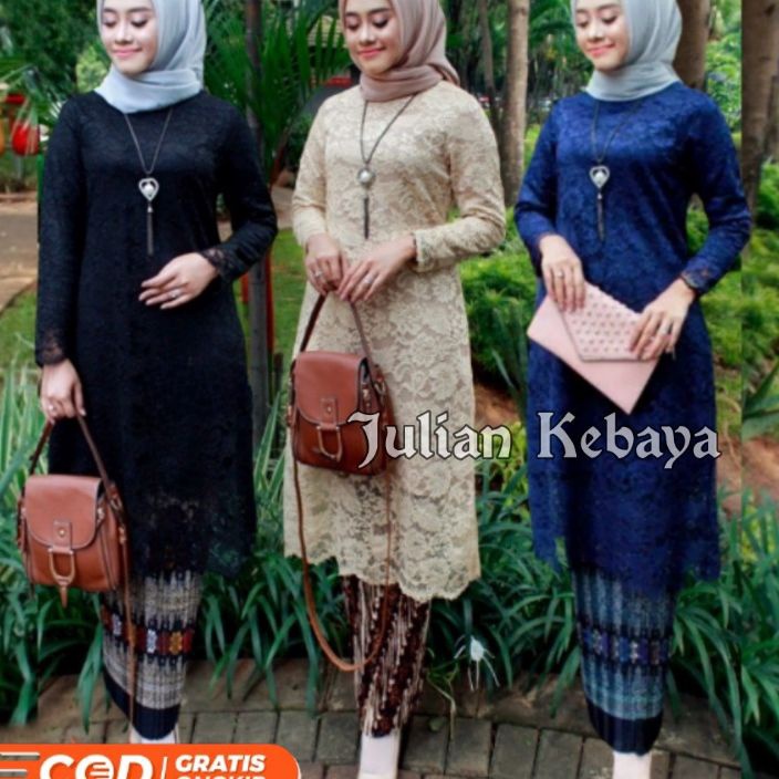 MEGA SALE SET KEBAYA MODERN  KEBAYA TUNIK BRUKAT  KEBAYA BROKAT MODERN  SETELAN KEBAYA  KEBAYA WISUD