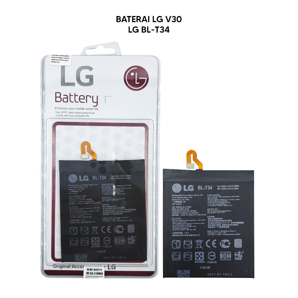 BATRE LG BATTERY ORIGINAL LG V30 BL-T34