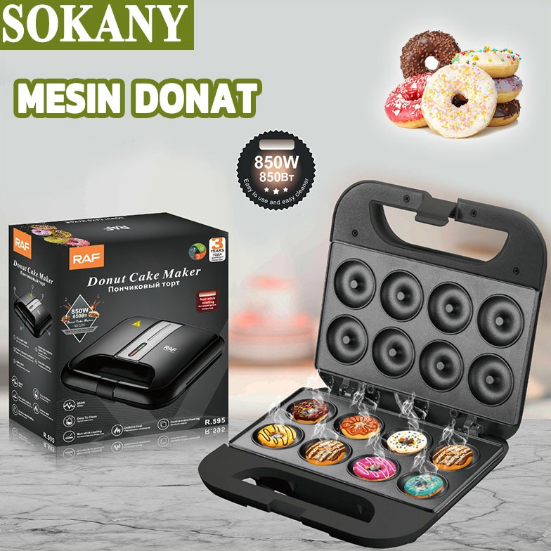 KODE N85I RAF 75W 616 lubang Mesin donat alat donat mini donat mini maker listrik alat donat pancake