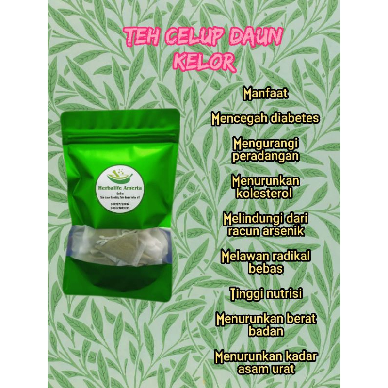 

Celup Daun Kelor ( jamu pahit)