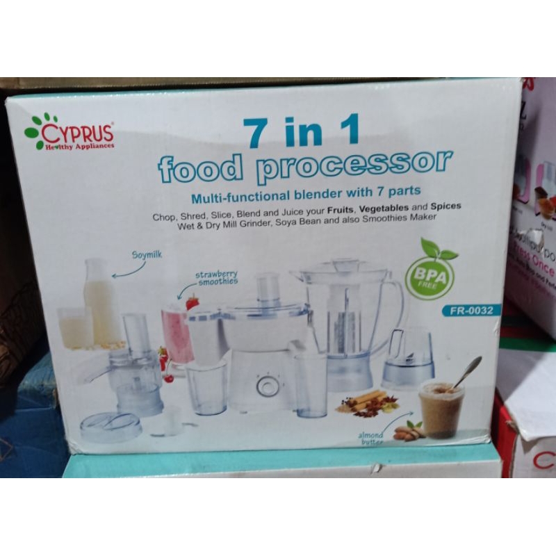Cyprus Food Processor/ Blender 7 in 1 Fr 0032