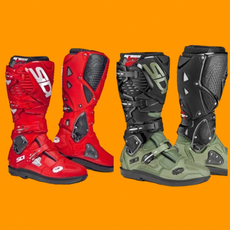 Sepatu sidi crossfire 3 srs army / sidi srs 3 / sidi srs3