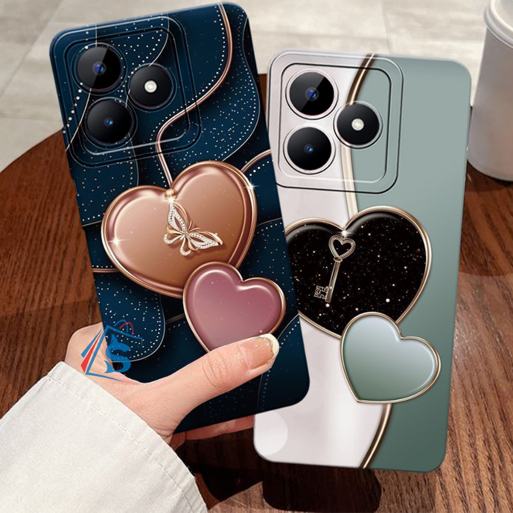Softcase REALME NOTE 50 C51S C51 C53 C55 C35 C33 C31 C21 C21Y C25Y C12 C15 C25 C25S C30 C30S Motif L