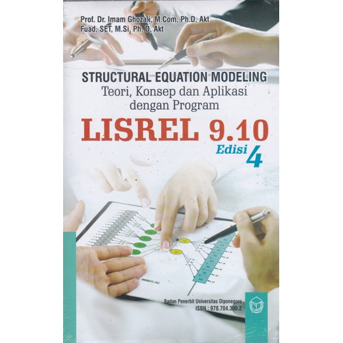 Buku Structural Equation Modeling SEM teori Konsep & Aplikasi dengan Program Lisrel 9.10 edisi 4  Im