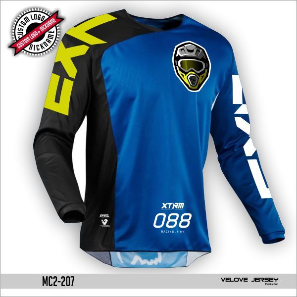 Baju MotoCross / Jersey Motor Gunung Adventure Printing Original 3D