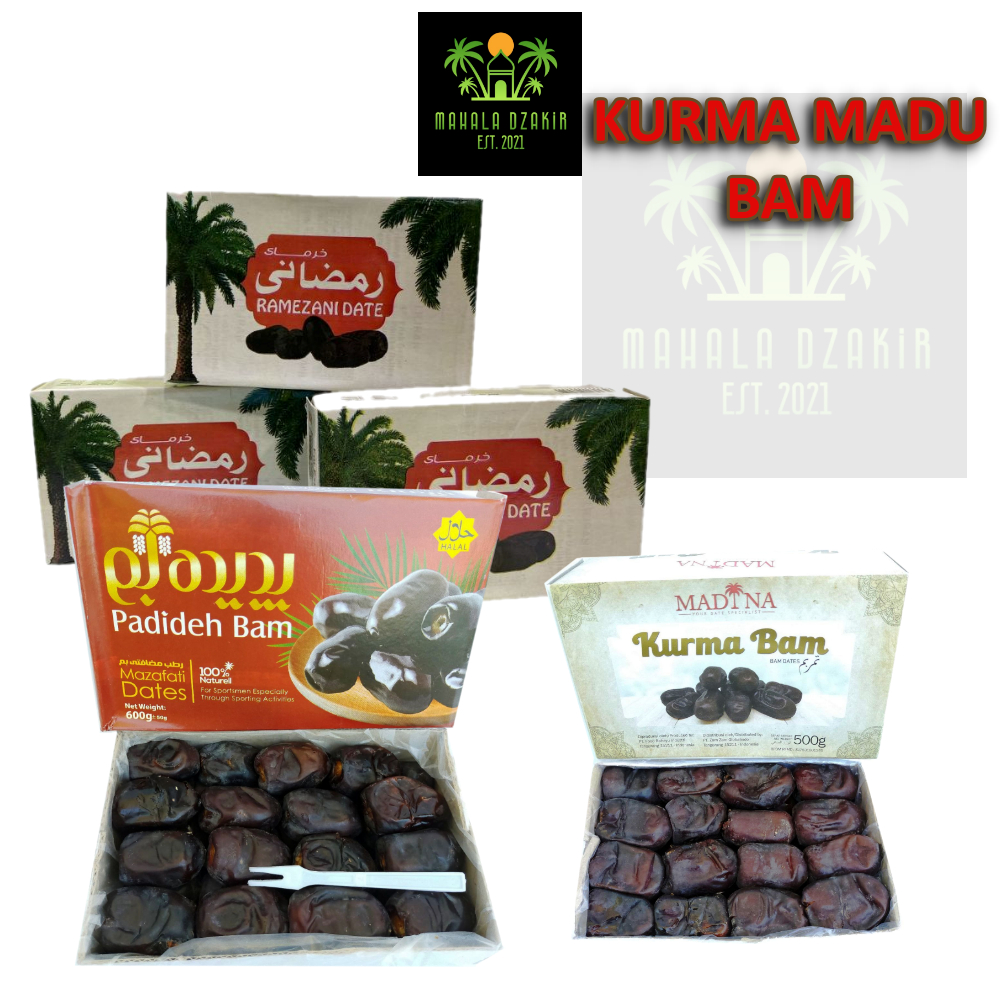 

Kurma Bam | kurma anggur | madu _+600gr