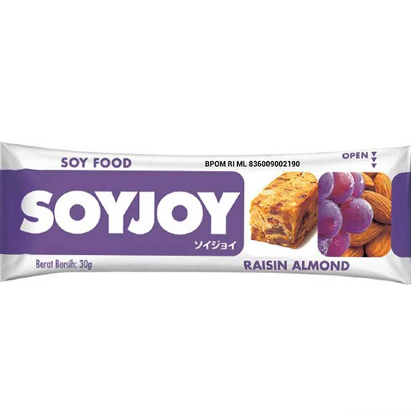 

SOYJOY Fruit Soy Bar Raisin Almond 30gr