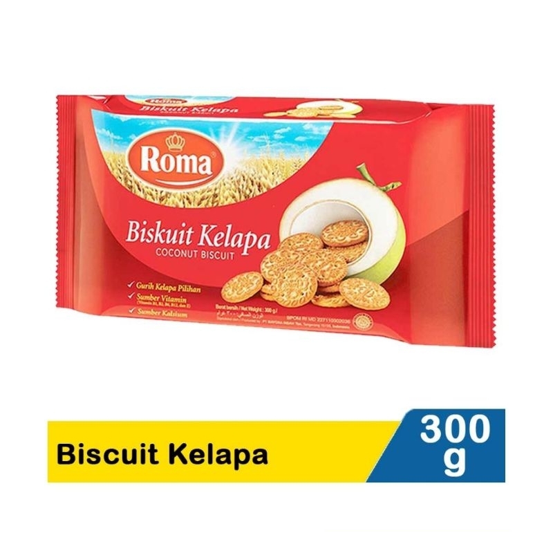 

Roma kelapa biskuit 300g