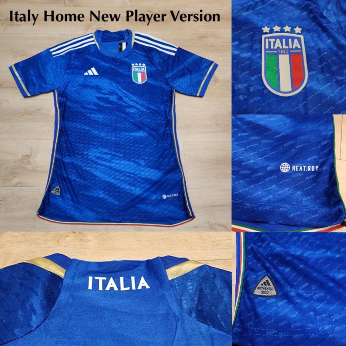 PROMO BESAR JERSEY PLAYER ISSUE ITALY HOME 222 223 JERSEY PLAYER ISSUE ITALLYY