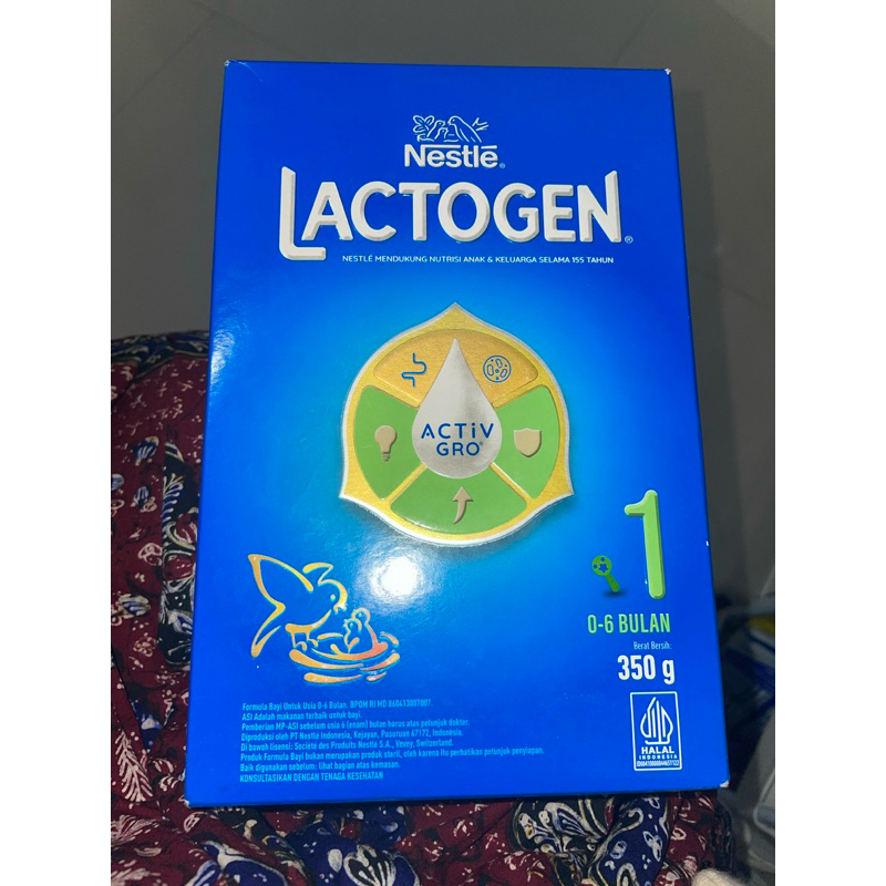 LACTOGEN TAHAP 1//usia 0-6 bulan//susu bayi//susu formula new born//bayi baru lahir//