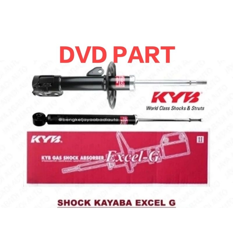 Shockbreaker merk kayaba Xcel-G Yaris bakpao/new Vios gen 2/Vios limo depan/belakang