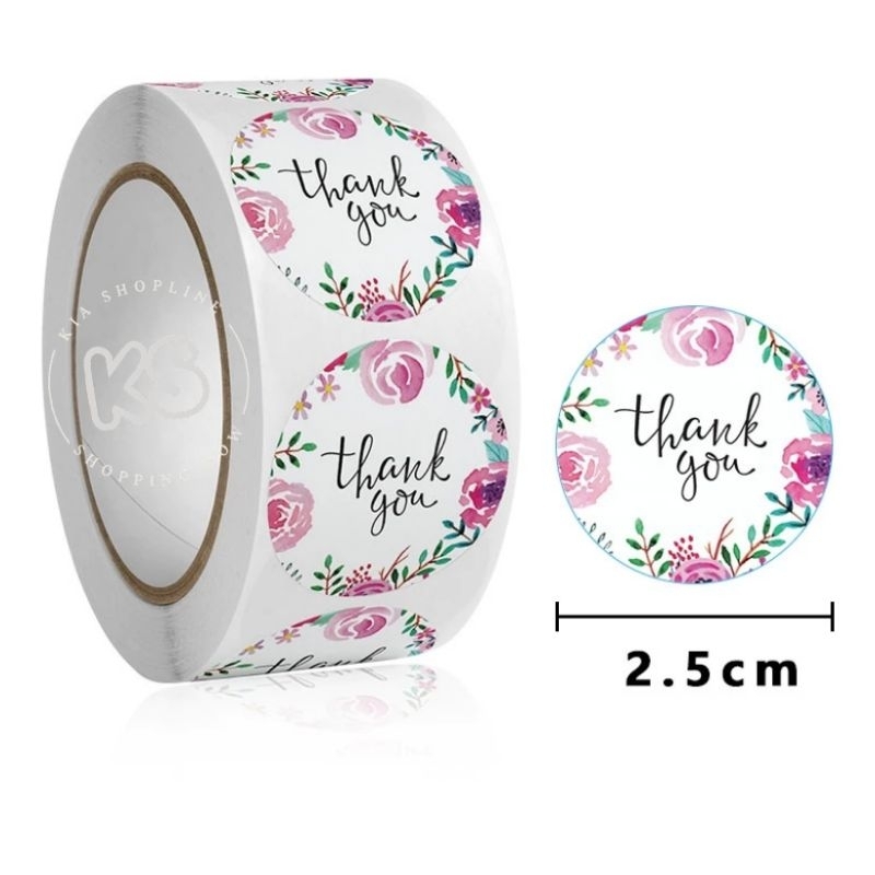 

Stiker Thankyou 500 pcs /1 roll part 2
