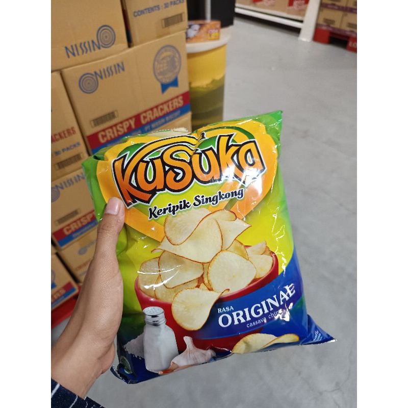 

Camilan lI KUSUKA keripik singkong 180gr