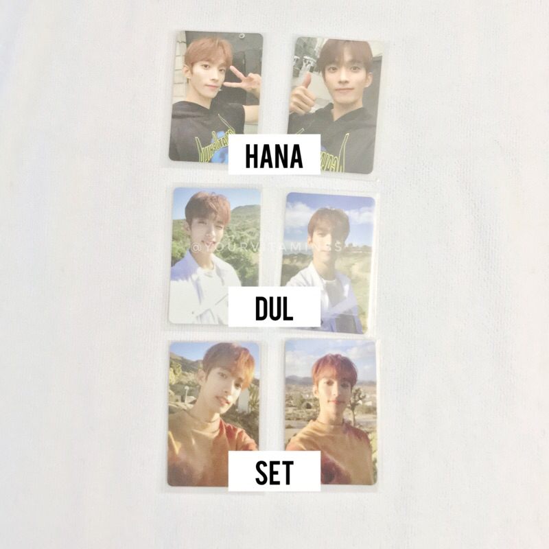 SEVENTEEN HENGGARAE PHOTOCARD DK DOKYEOM SET