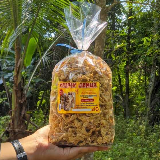 

500gr Keripik Jamur Tiram | Keripik Jamur Tiram Murah | Keripik Jamur Enak