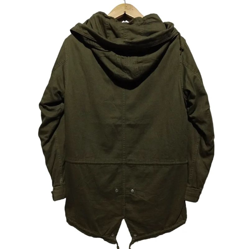 Jaket parka fishtail GLOBAL WORK size M fit L vespa beatboys