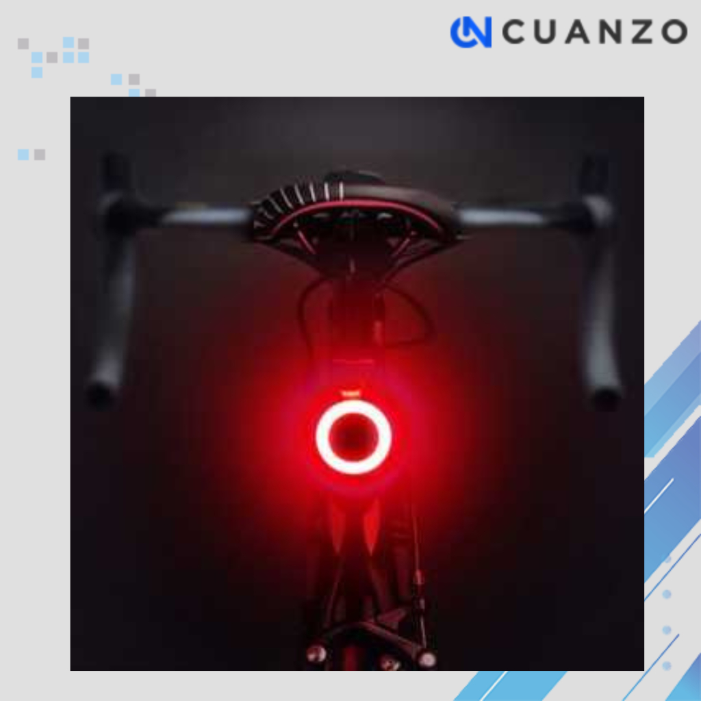 Lampu Belakang Sepeda Tail Light LED USB Rechargeable 5 Mode / Lampu Sepeda Speda Sepedah Depan Bela