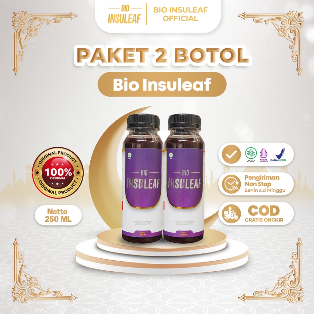 

Termurah Bio Insuleaf Suplemen Herbal 2 Pcs