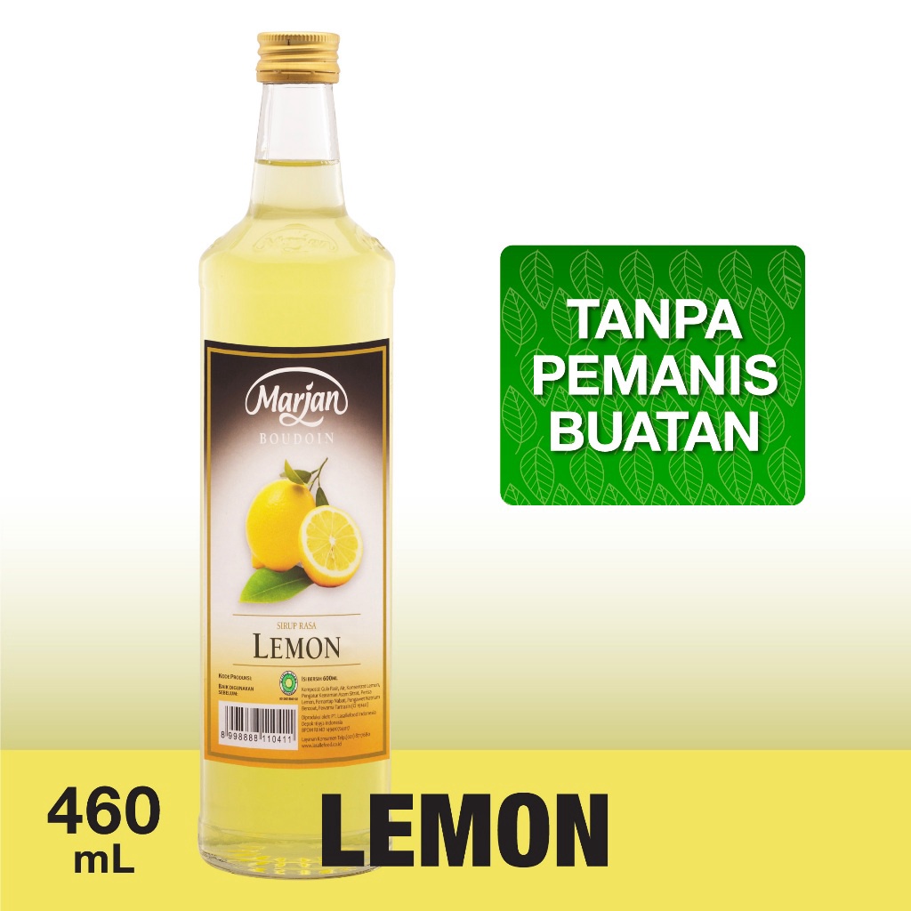 

Termurah Marjan Boudoin Syrup Lemon 46ml