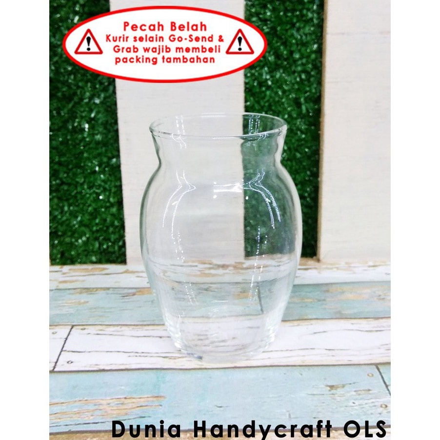 GROSIRAN MURAH Vas  Pot Kaca Terrarium Mini Pepe