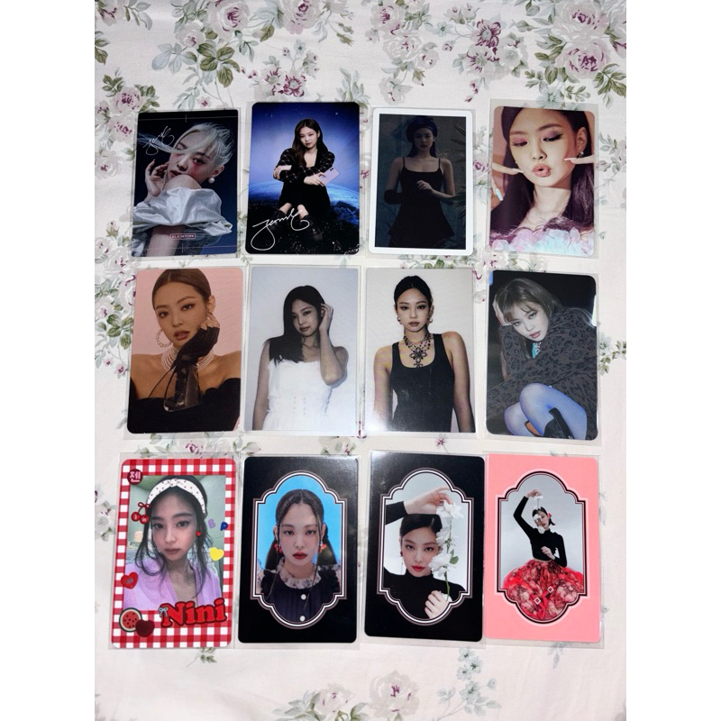 Jennie Blackpink Photocard pc limited rare album