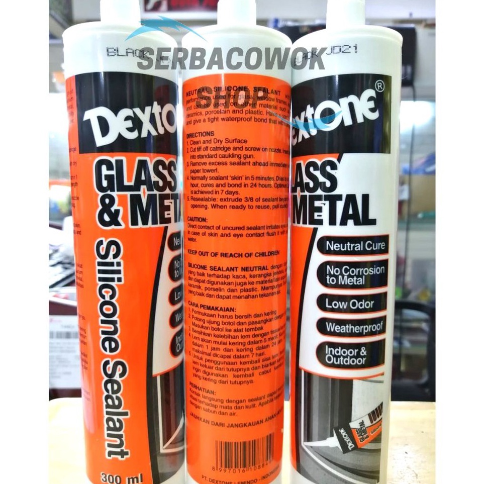 

Lem Silen Dextone 3 Ml Sealant Sealan Silicone Silikon Silicon Netral Anti Asam Termurah