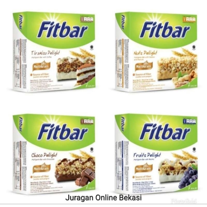 

Terlaris FITBAR DELICIOUS MULTIGRAIN BAR 5x22gr PALING MURAH DI BEKASI