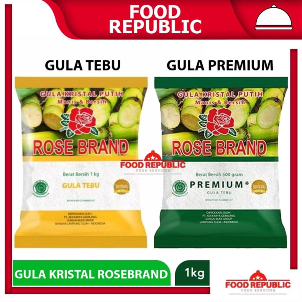 

Terlaris GULA KRISTAL 1 KG ROSE BRAND PREMIUM TEBU SUGARCANE ROSEBRAND PASIR HALAL