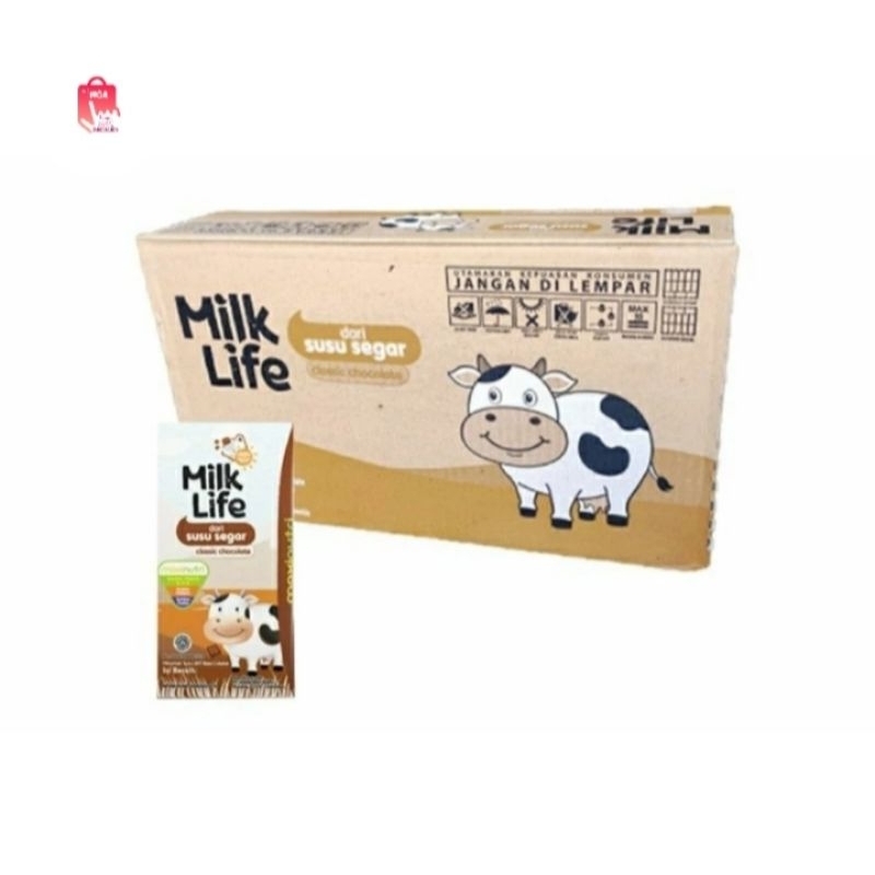 

Milk Life Minuman Susu UHT 115ml - Classic Chocolate (1 dus/45 pcs)