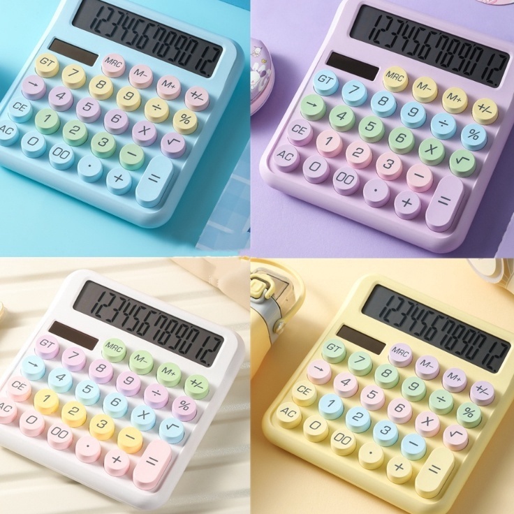 

Diskon Promo Calculator Warna Tenaga Surya Layar Besar 12 Digit Tampilan HD Kalkulator Daya Ganda KINCIZEN Model baru Kalkulator dagang sekolah