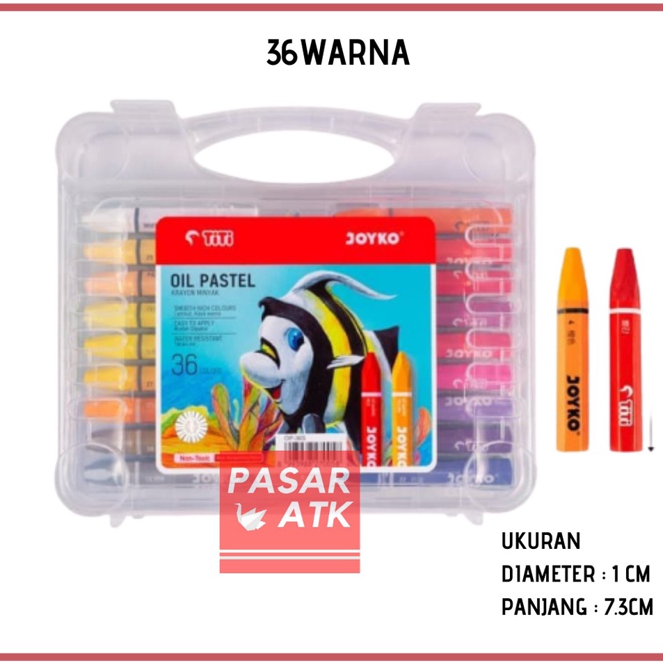 

Crayon TITI JOYKO 36 Warna