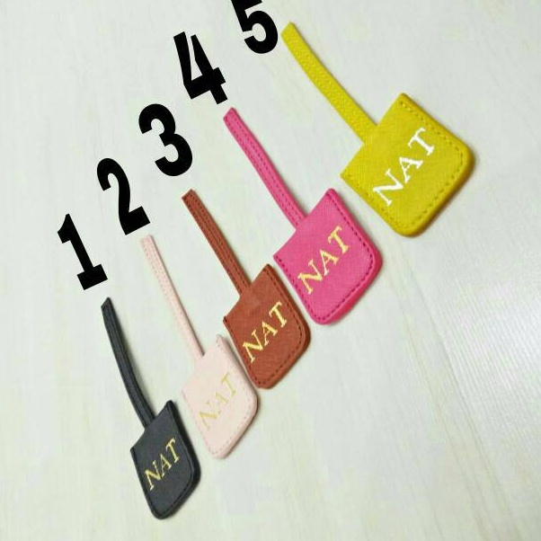 

Murah Initial Name Tag Bag Charm Hangtag