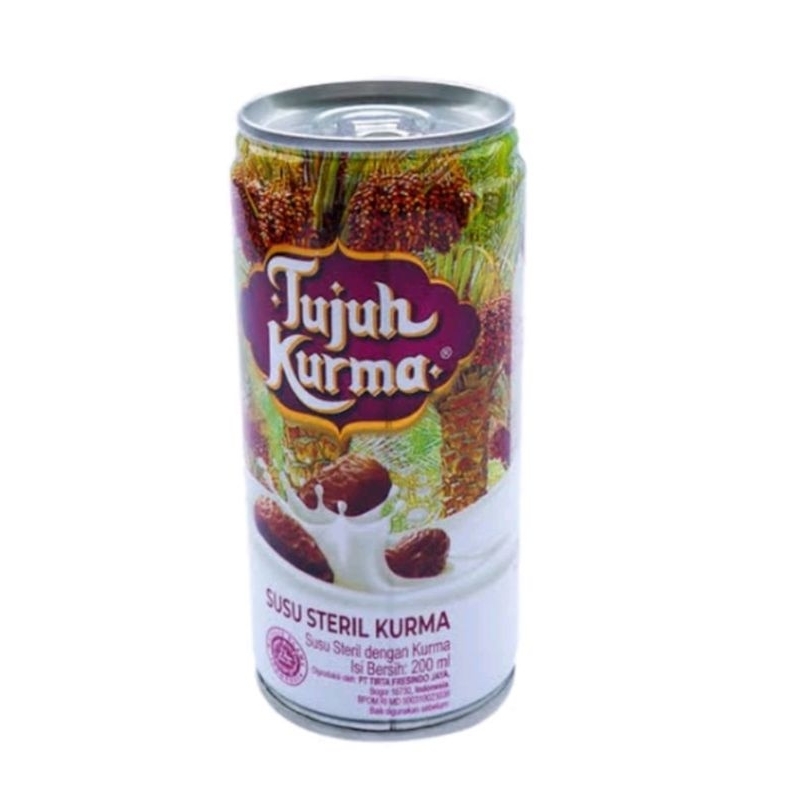 

susu steril kurma 189ml tujuh kurma