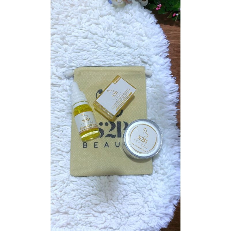 S2R SKINCARE PAKET GLOWING EXPRESS SKINCARE UNTUK KULIT SUSAH PUTIH BPOM